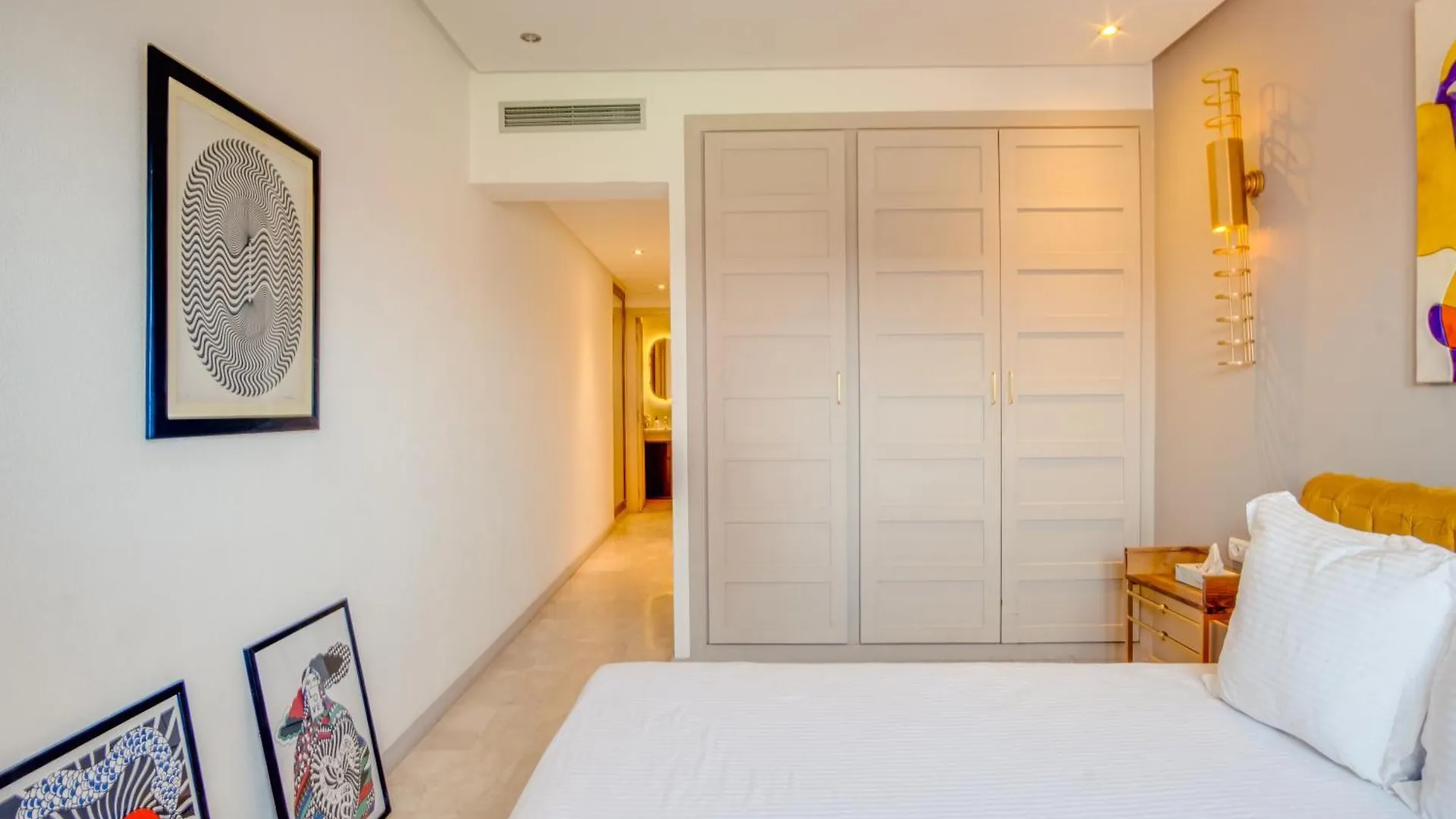 公寓 马拉喀什Stylish 2Br With Balcony & Designer Touches In Gueliz公寓 摩洛哥