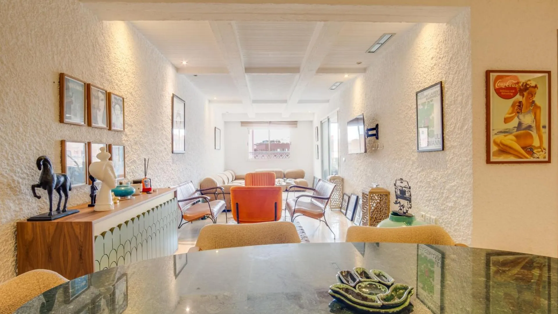 Stylish 2Br With Balcony & Designer Touches In Gueliz Apartamento Marraquexe