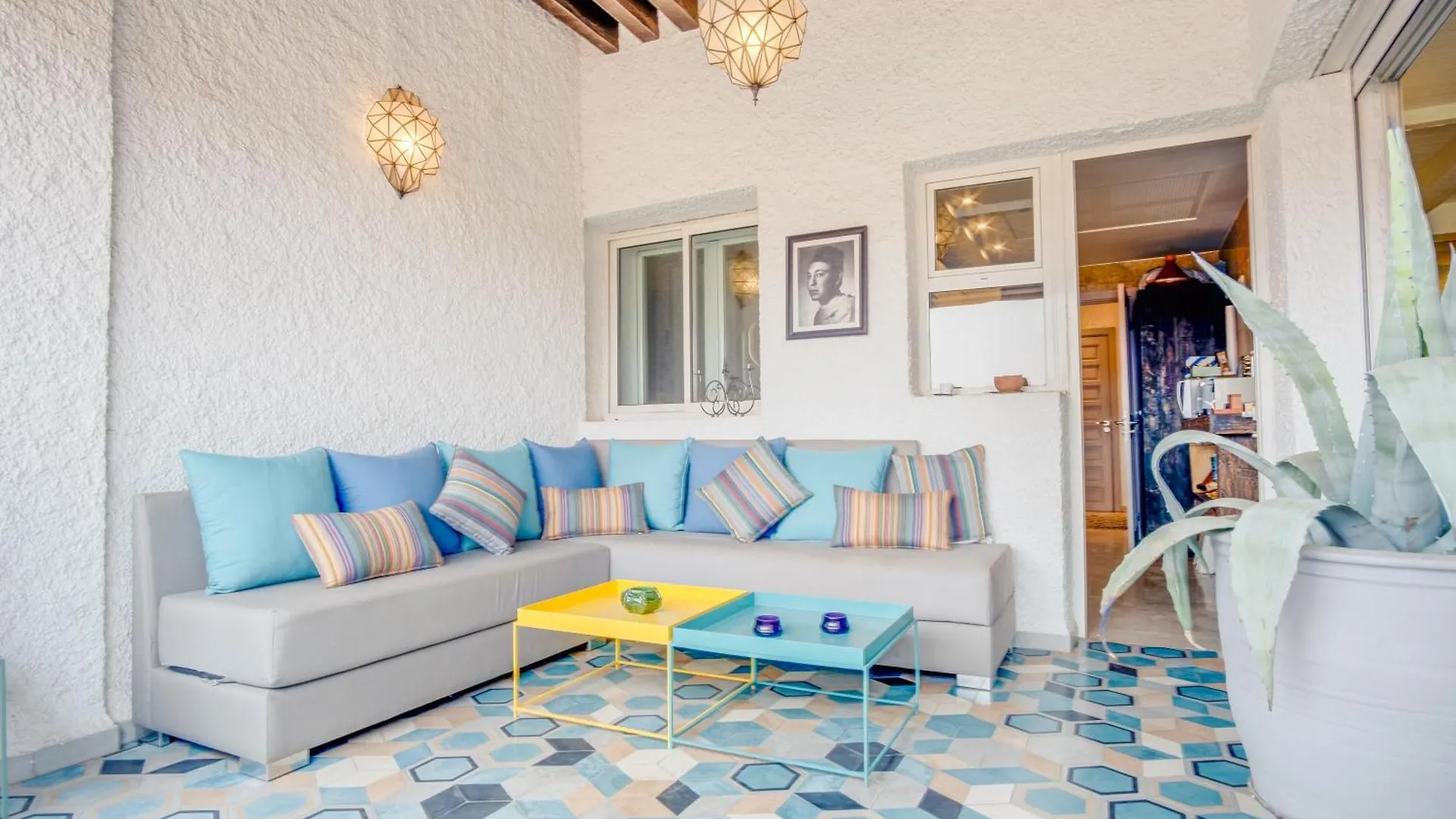Stylish 2Br With Balcony & Designer Touches In Gueliz Apartman Marrákes Marokkó