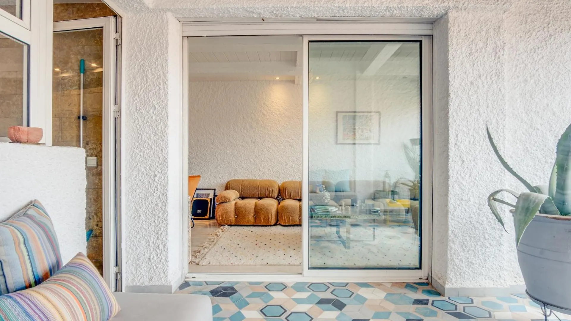 Stylish 2Br With Balcony & Designer Touches In Gueliz Daire Marakeş