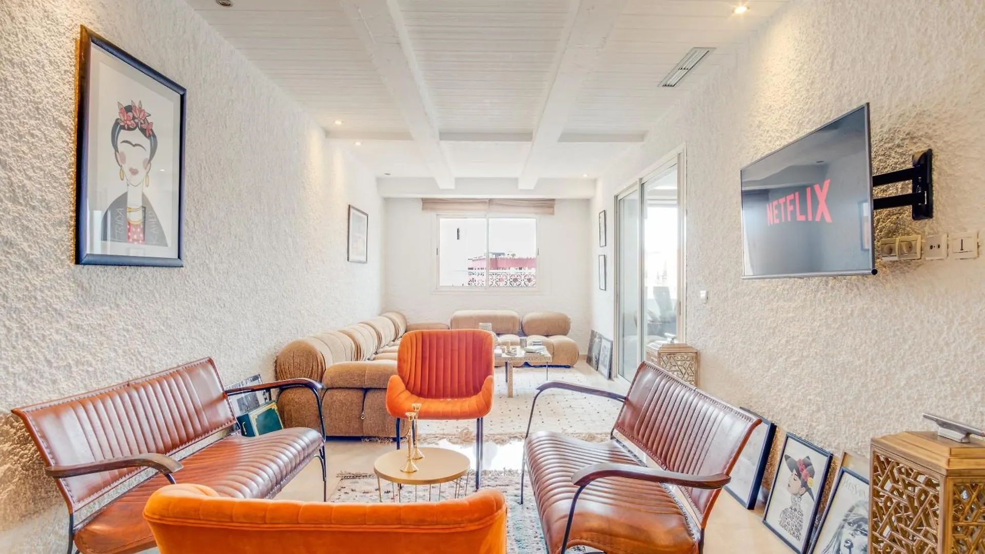 Stylish 2Br With Balcony & Designer Touches In Gueliz Daire Marakeş
